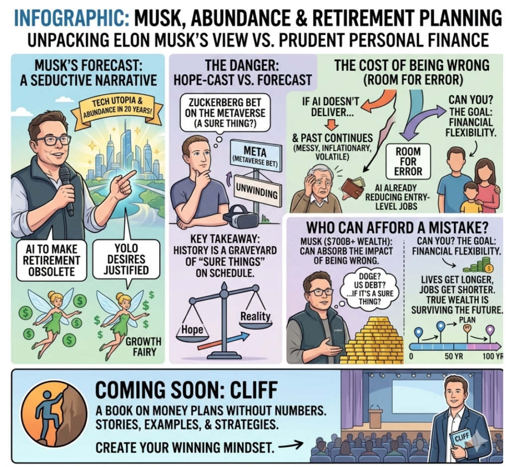 Musk, Abundance and Retirement Planning